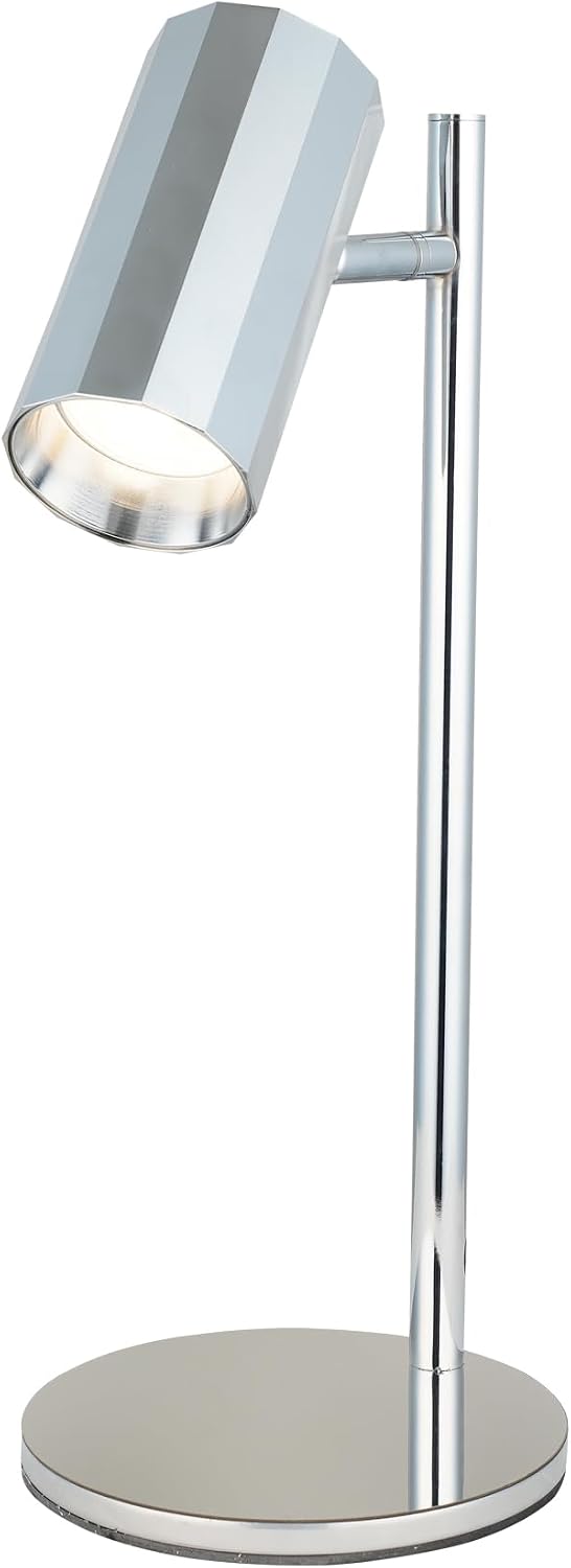 Lucea Rosta Chrome Desk Lamp 1xgu10