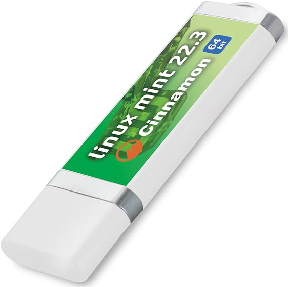 USB-Stick mit Linux Mint 22.3 'Zena' Cinnamon 64 Bit - Betriebssystem Alternative