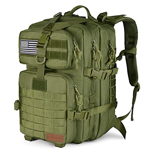 Military Backpack for Tactical Hunting Trekking or Outdoor Daily use 43L O.D.Green
