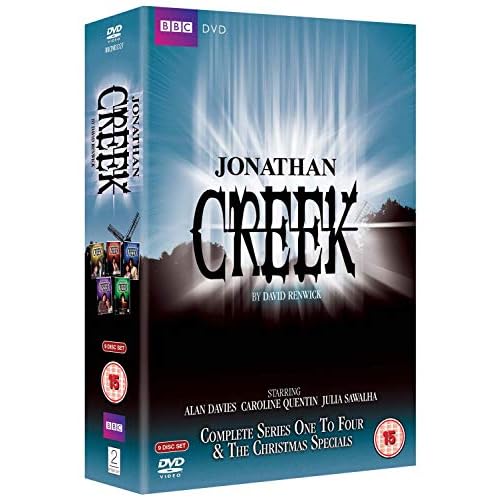 Jonathan Creek Complete Series 1 - 4 & the X-mas Specials Box Set [DVD] [Region2] Requires a Multi Region Player