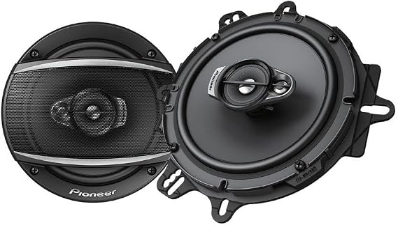 Pioneer TS-A1670F 320W Max (70W Rms) A-Series 6.5" 3-Way Coaxial Speakers