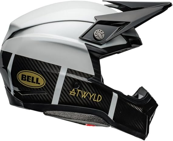 BELL Moto-10 Spherical MIPS Helmet (ATWYLD Optical Gloss White/Black - X-Small)