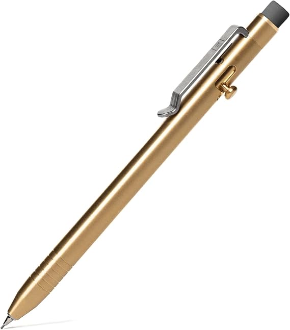 BIG IDEA DESIGN Bolt Action Pencil - BIGiDESIGN (Brass)