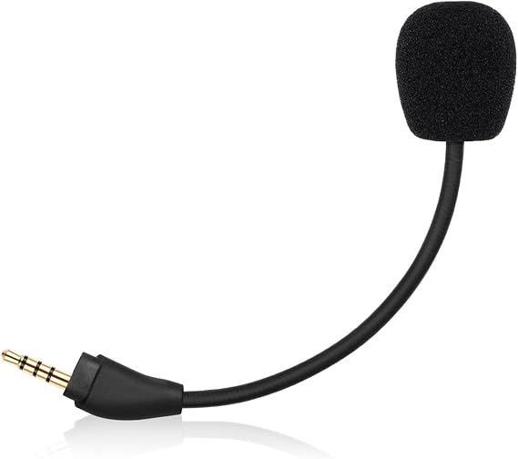 Mic for HyperX Cloud III & Cloud 3 Wired Wireless Gaming Headsets, 3.5mm