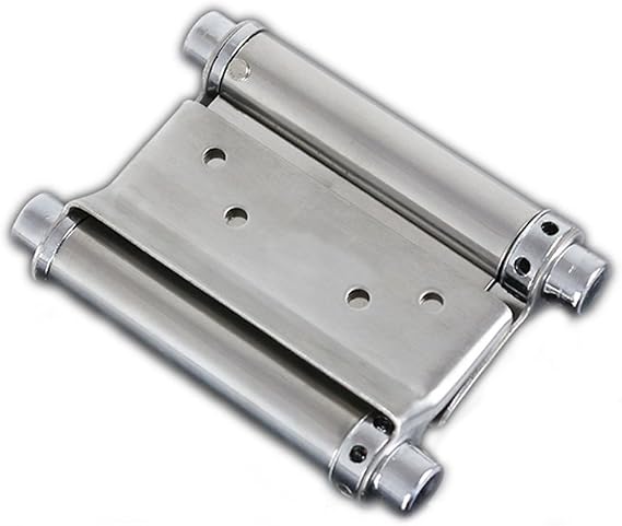 1 Pair 3" Double Action Spring Hinge Door Swing Saloon Cafe Kitchen Gate