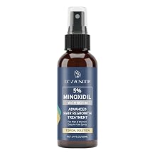 5% Minoxidil Spray for Men and Women with Biotin, Hair Growth Serum for Regrowth Treatments – Prevents Hair Loss, Revitalize Hair Follicles & Regrow Thicker, Minoxidil for Men Hair & Beard 3.38 OZ