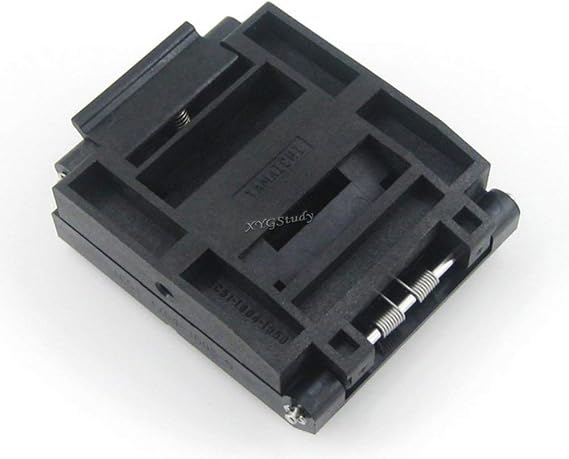 IC51-1764-1505-5 QFP176 TQFP176 FQFP176 PQFP176 Package IC MCU Test Burn-in Programming Adapter Socket Yamaichi @XYGStudy