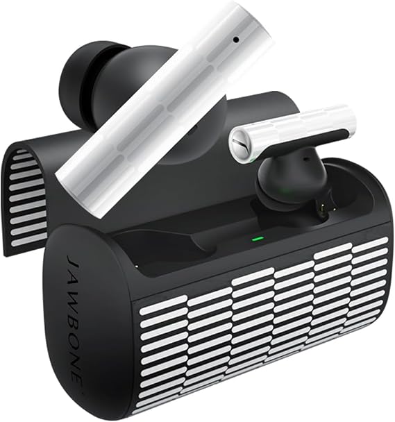 Jawbone Jambuds Wireless Bluetooth Earbuds - True Active Noise Cancelling in Ear Earphones with Bluetooth 5.3 - Deep Bass 10mm Drivers - Water Resistant Earbuds with Case for Charging