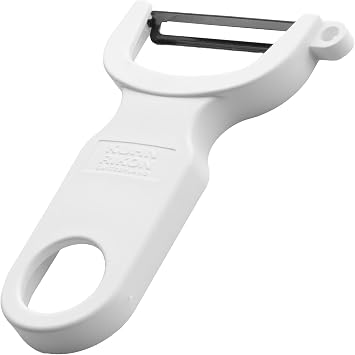 Kuhn Rikon Original 4-Inch Swiss Peeler, White