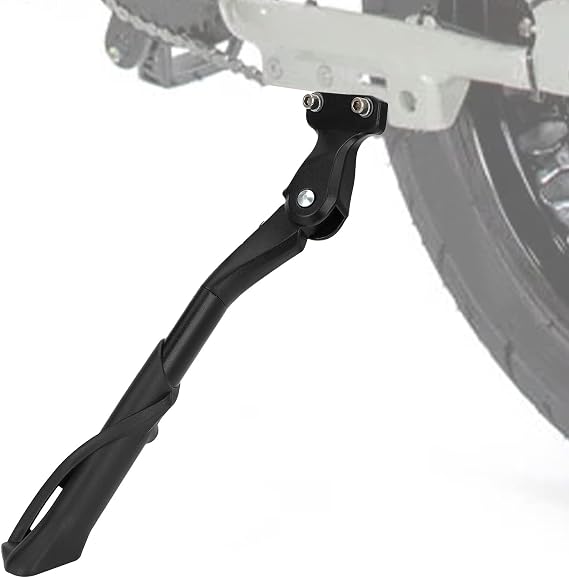 Motorcycle Kickstand Reinforce Kick Side Stand,Foot Side Support Stand Motorcycle Side Stand Parking Leg For Super 73 S1 S2 Electric Bike 