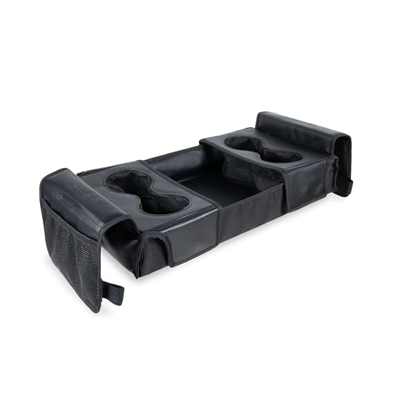 WONDERFOLD X Series Snack Tray for X2 Stroller Wagon with Flip-Out Cup Holders to Maximize Space, Easy Install (X2 Wagon Stroller Compatible ONLY)
