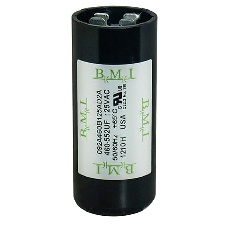 USA 460-552 uF/MFD 110-125 VAC 50/60 Hz AC Round Start Capacitor by JustCapacitors