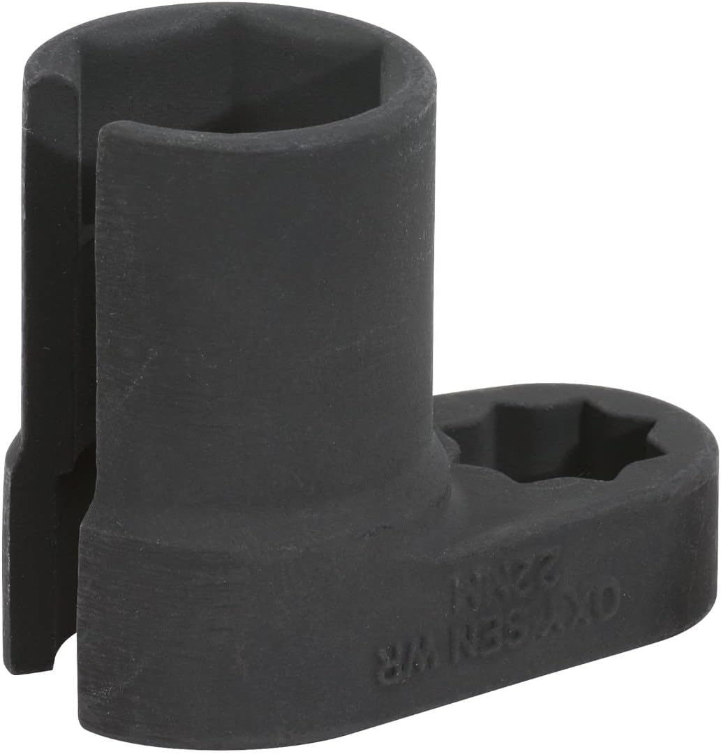 12 Lambda sensor socket, slotted, 6 point, 22 mm
