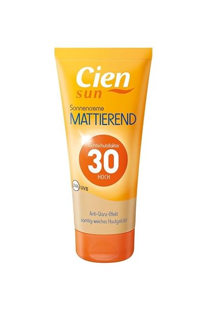 Cien Sun Mattifying Sun Cream SPF 30 Vegan 50 ml