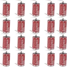 20pcs Battery for Maxell ER3 3.6V 1100MAH Li-ion PLC Battery with Solder feet