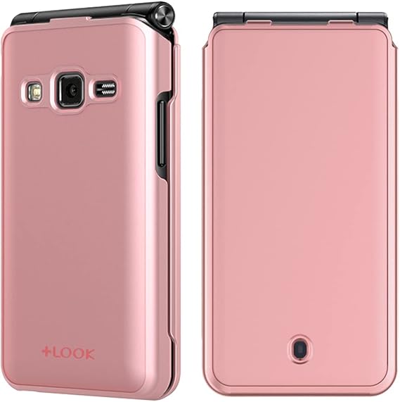 Shockproof Protective Hard Phone Case Protective Cover for Samsung Galaxy Folder 2 SM-G160 / SM-G160N / SM-G165N / SM-G1650 / SM-G1650 / SM-G1650W Pink