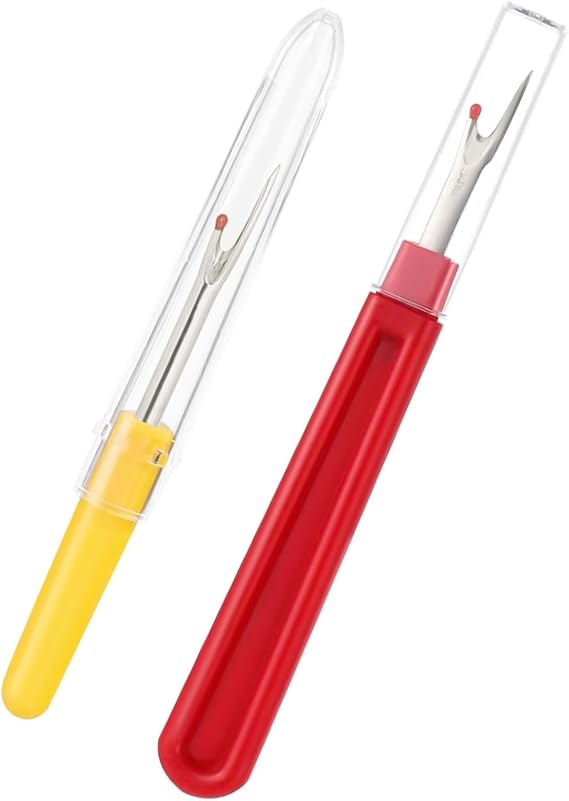 2pcs Stitch Unpicker,Quick Unpick Seam Ripper,Seam Rippers for Sewing