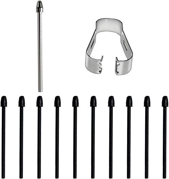 1 PCS Metal Tips, 10 PCS 2B Tips for Remarkable 2 Pencil | 1 PCS Metal Tips, 10 PCS 2B Tips, Pencil Nibs Compatible with Remarkable 1, Marker Plus Pen, Remarkable 2 Pencil
