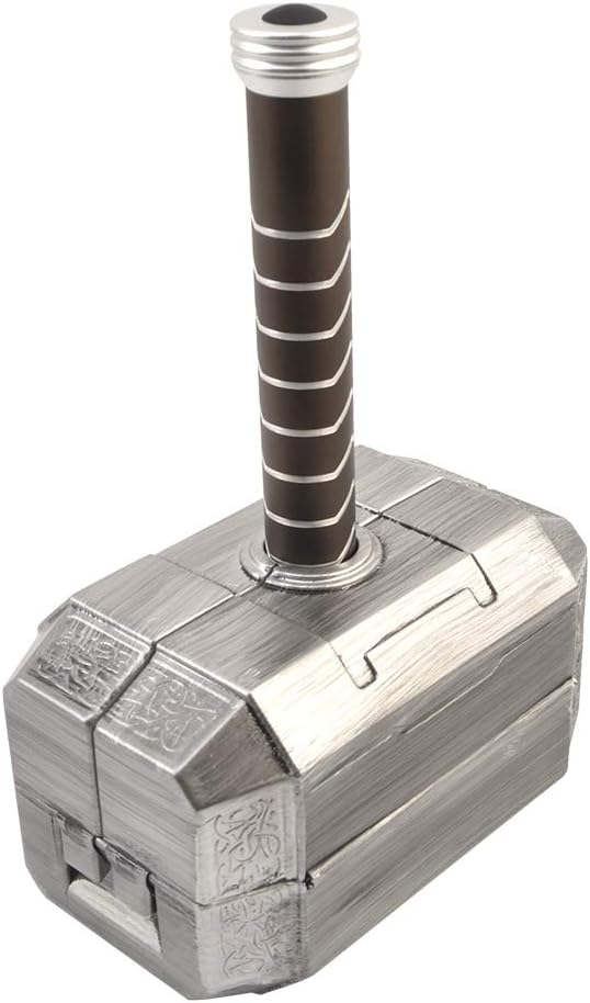 Marvel Mighty Thor Hammer Flashlight & Electronics 28-Piece Tool Kit with Wrench