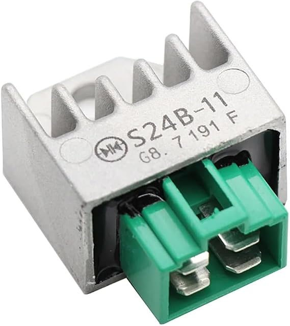 Rectifier S24B-11 Motorcycle Regulator Rectifier for EM25 EM30 EM25K1 EM25K2 EM10000 EM2500C EX7 EX24 EX28 EM30K2 EM30K1 EU1000I