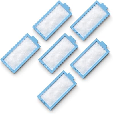 KOIFITA P-R Disposable Ultra Fine Filter for Dream-Station 2, Polyester, Light Blue, 6 Count