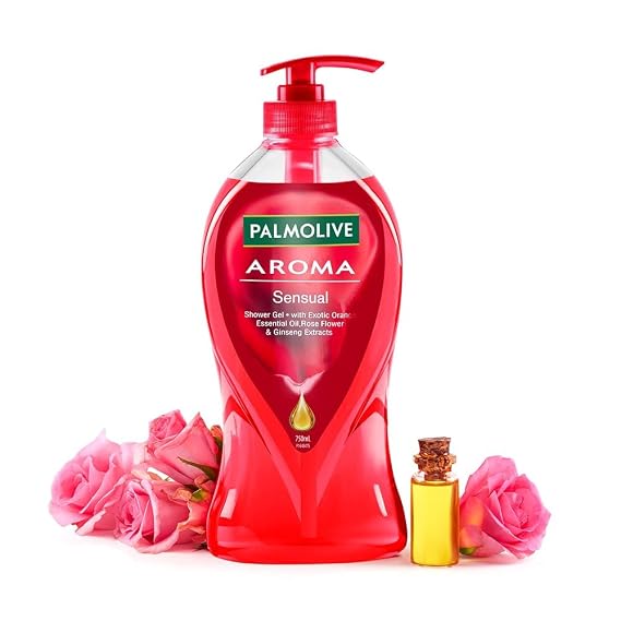 Palm-olive Body Wash Shower Gel, Aroma Sensual, 750ml
