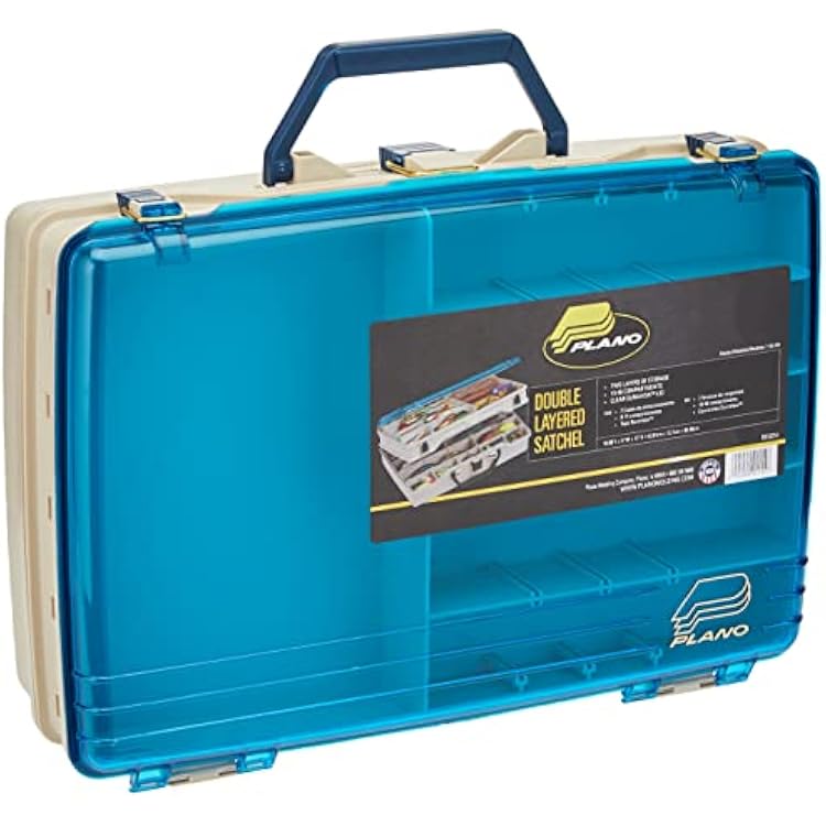 Plano Two Level Satchel Tackle Box, Premium Tackle Storage