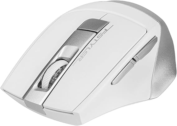 A4tech FB35 Bluetooth & 2.4G Wireless Mouse Compatible with PC/Android/iOS/MAC - ICY White