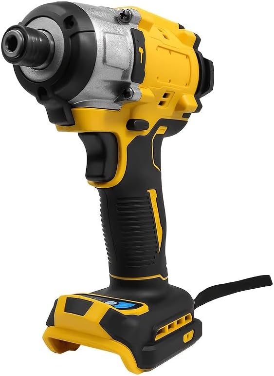 Brushless impact screwdriver (tool only), cordless drill bit for 20V MAX battery, 1/4 inch cordless screwdriver, 3000RPM, continuously variable speed, 3 LED lights and ergonomic handle.