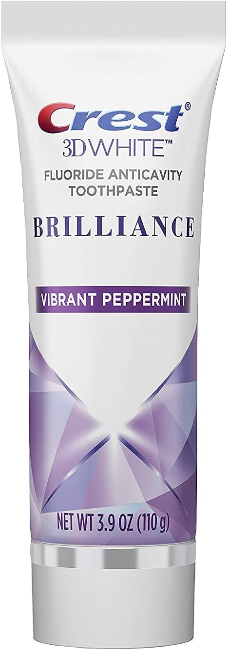Crest 3D White Brilliance Toothpaste Vibrant White.