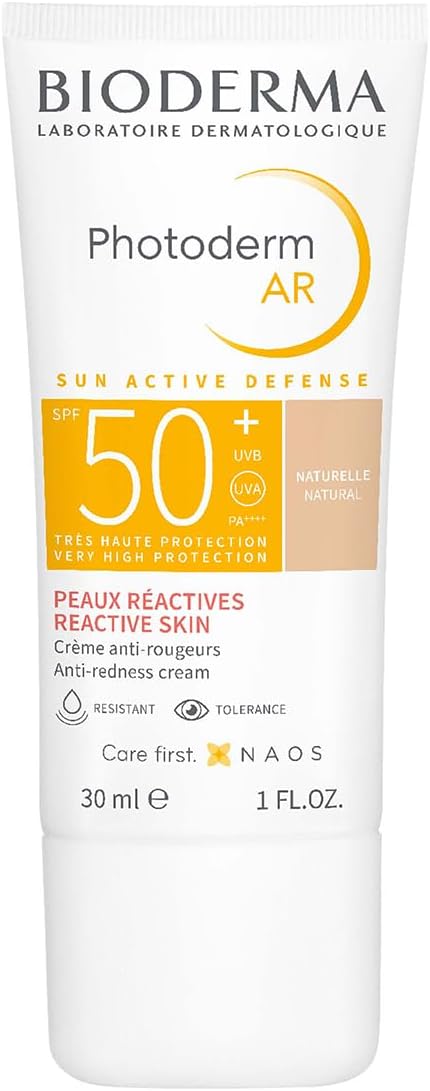 Bioderma Photoderm AR SPF50+ Kızarıklık Karşıtı Çok Yüksek Korumalı Renkli Yüz Güneş Kremi 30 ml