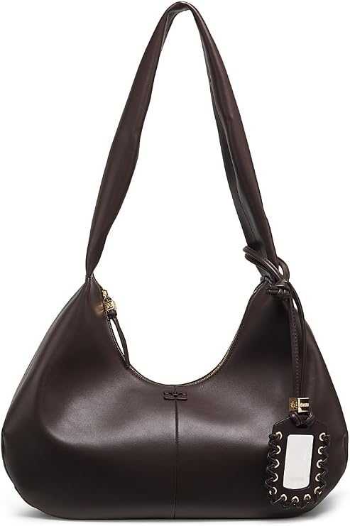 Bou Medium Hobo Bag, Chocolate Fondant