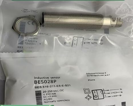 Qty:1 New for BES028P BES 516-211-E5-E-S21 Proximity Switch Sensor