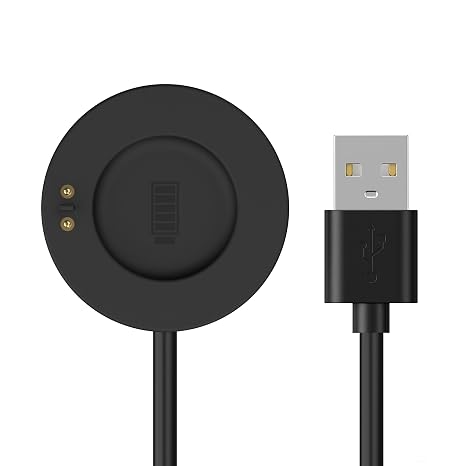 iTouch Replacement Charger for Air 3, Air 4, Sport 3 & Sport 4 Smartwatches USB-A Charging Cable (5 ft / 152 cm) (Watch & Wall Adapter Not Included)