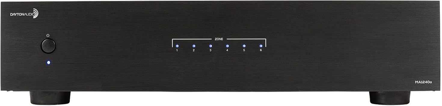 Dayton Audio MA1240a Multi-Zone 12 Channel Amplifier