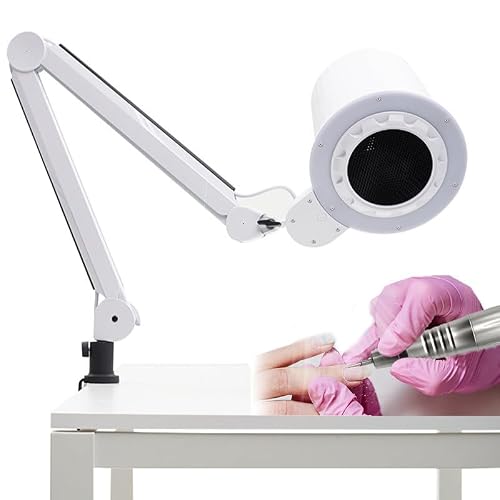 xdlywuziq nail dust collector 80 w low noise dust collector nail tech low noise nail vacuum cleaner with led lights for home and professional use