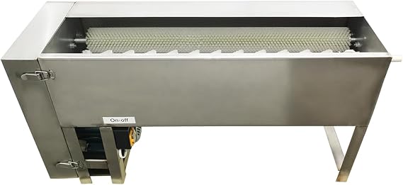 Semi-Automatic Egg Washer, 304 Stainless Steel, 1500-2000/hour, Cleaning Machine for Eggs, Duck, Goose