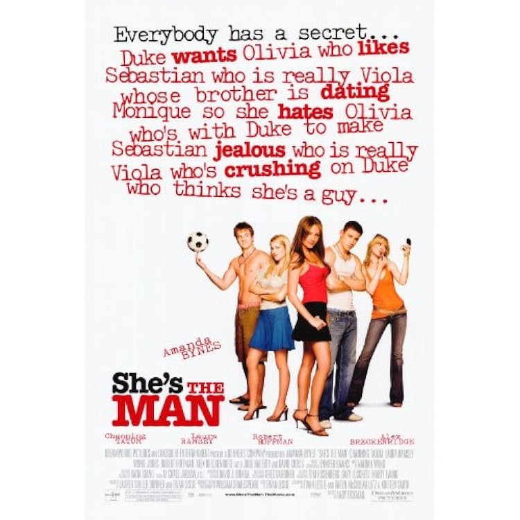 Shes the Man 27 x 40 Movie Poster - Style A