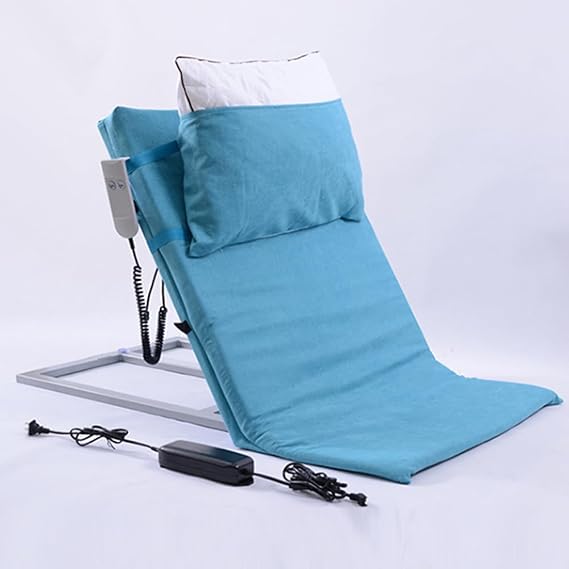 Lifting Bed Backrest, Electric Reading Bed Rest Pillows, Portable Adjustable Sit-Up Back Rest, Support Sitting and Sleeping Positioning Assistance