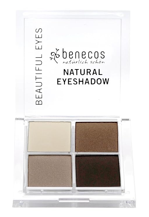 BENECOS Quattro Eyeshadow Coffee And Cream, 0.17 OZ