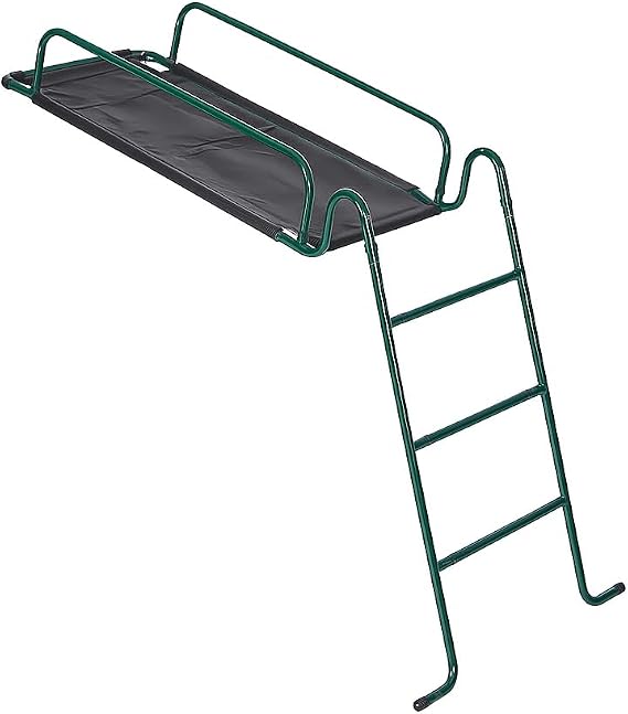 JumpKing Climbing Bridge & Ladder Attachment for JKCF Playset Outdoor Black
