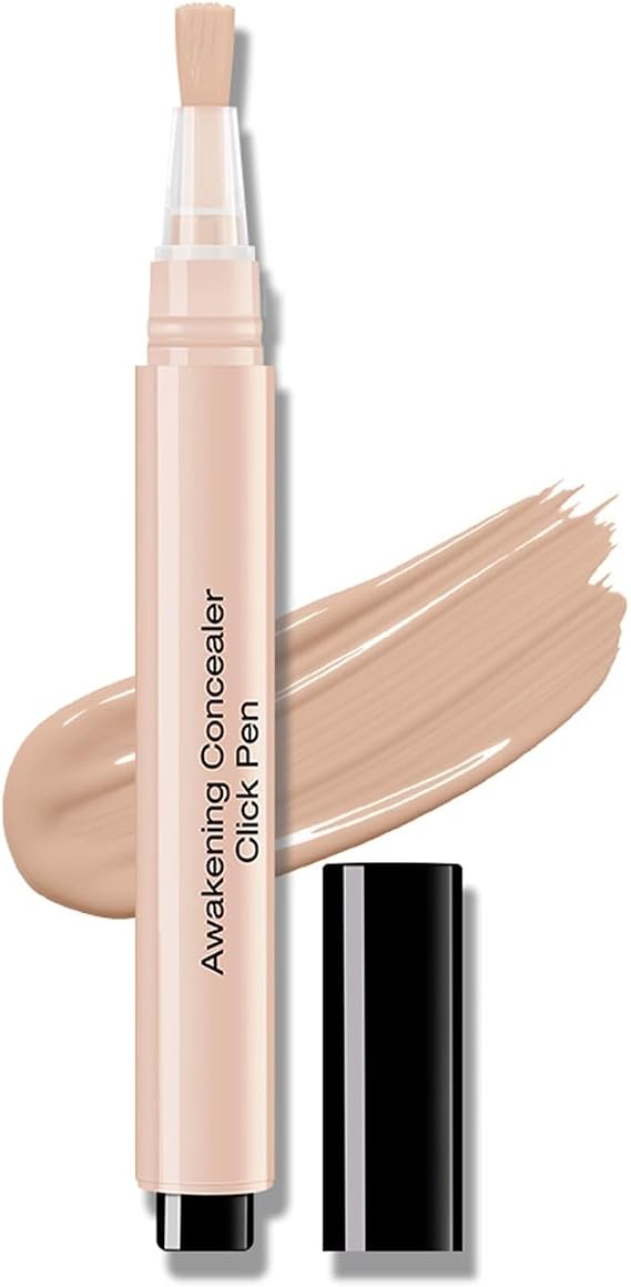 Liquid Concealer Makeup, Awakening Clicks Pen Highs Pigment, Conceals Covers Acnes Dark Spots Dark Circles Liquid Makeup