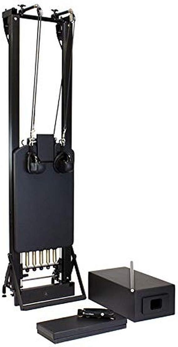 Merrithew SPX Max Reformer with Vertical Stand Bundle (Jet Black)