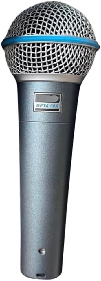 Compatible For Shure Beta 58A Dynamic Wired Vocal Microphone Professional Stage Karaoke Studio Computer Game Suitable for All Performers
