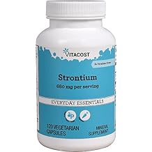 NSI Strontium - 680 mg per Serving - 120 Vegetarian Capsules
