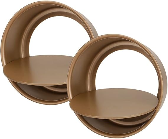 8 Inch Nonstick Round Cake Pans Set of 2, Cheesecake Pans Removable Bottom Set, Carbon Steel Baking Pan Set for Toaster Oven