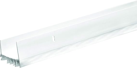 Frost King Vinyl Slide-On Door Bottom For Metal Doors, 1-3/4" x 36" Long, White