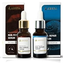 Abera Combo Premium Nail Restoration Drops - Nourishing Support for Weak, Stained & Deformed Nails - Supports Healthy Nails with Quick-Drying Formula for Fingernails and Toenails