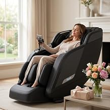 Osaki Vibe 4D l 4D Massage Mechanism l Automatic Body Scan l Deep Calf-Kneading l Space-Saving Technology l 3-Stage Zero Gravity l 32-Cell Full Body Air Massage (Black)