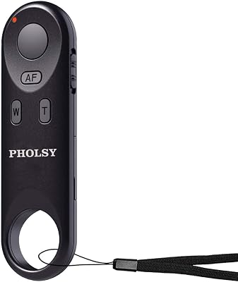 PHOLSY BR-E1 Bluetooth Camera Wireless Remote Control Compatible with Canon R7, R10, R3, R5, R6ii, R8, 90D, 200D, 200DII, 250D, 6DII, 77D, 800D, 850D, M6ii, M50, M50-II, M200, G5X-II, G7X-III, SX70HS